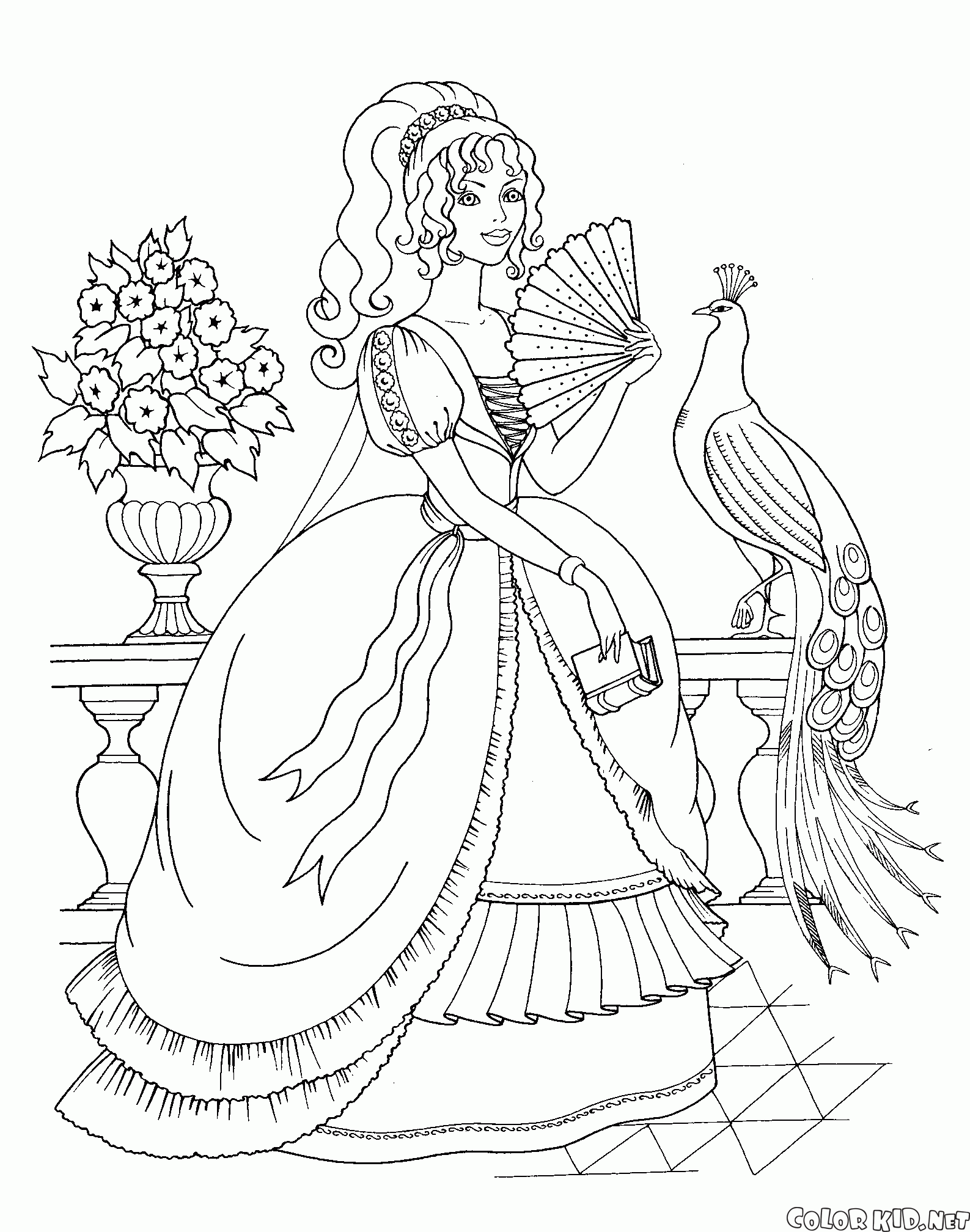 公主與孔雀