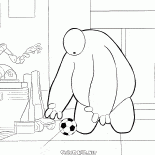 機器人杯麵與球