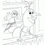 奧拉夫看到克里斯托夫