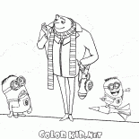 格魯與忠誠之小黃人們