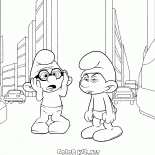 聰明的藍精靈和藍精靈格魯希