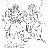 長發姑娘醫治弗林