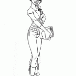 塔拉妮•庫克在日常生活中