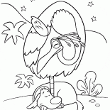 鳥和狗
