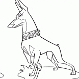 電動項圈上的狗