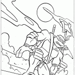 萊昂納多在屋頂