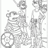 勇敢的女主人公的父親