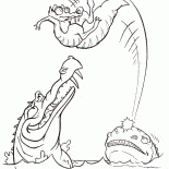 爬行動物之間的Scrat