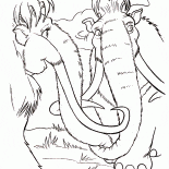 猛獁象曼尼和艾莉