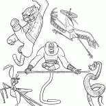 著名的五名士兵