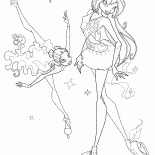 萊拉和百隆滑冰