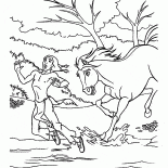 美國本地人和馬