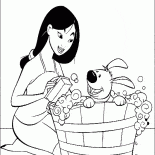木蘭和小狗