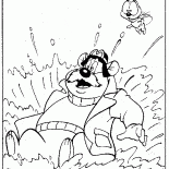 蒙蒂，拉鍊和水