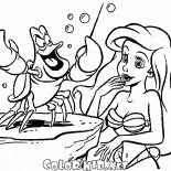 塞巴斯蒂安和小美人魚