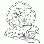 在水槽中的小美人魚