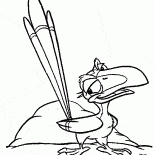 俎，秘書鳥