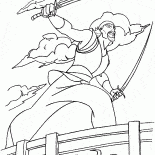 辛巴達和刀片刀