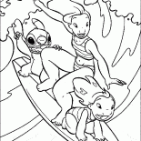 莉蘿，蘭莉，與史迪奇