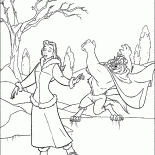 野獸和美女溜冰