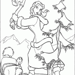 百麗發現了一個聖誕樹