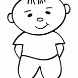 平静的男孩