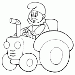 玩具拖拉机