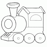 塑料的机车