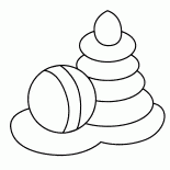 球和金字塔