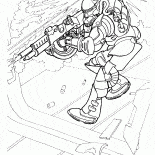 在行動的未來士兵