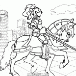 武裝馬術騎士
