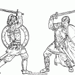 戰士打