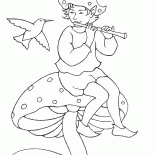 精靈吹笛