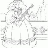 公主用吉他