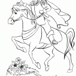 王子在馬背上