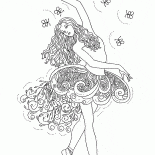 舞者芭蕾舞女演員