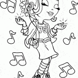 女孩唱