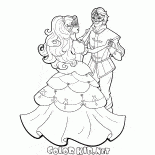 芭比娃娃在化妝舞會