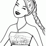 芭比娃娃與美麗的辮子