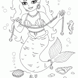 美人魚在陸地上