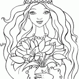 花束的公主