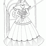 新娘的長禮服