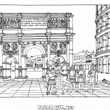 凱旋門和羅馬鬥獸場