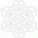 雪花與心