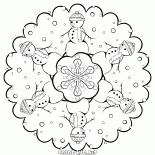 雪花與雪人