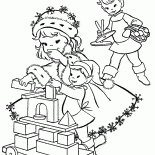 禮物聖誕精靈從