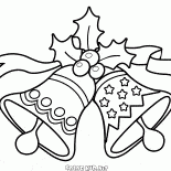 在聖誕樹上的鈴鐺