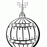 球在聖誕樹上