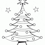 花式聖誕樹上的街