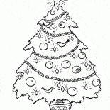 聖誕樹和發光玩具